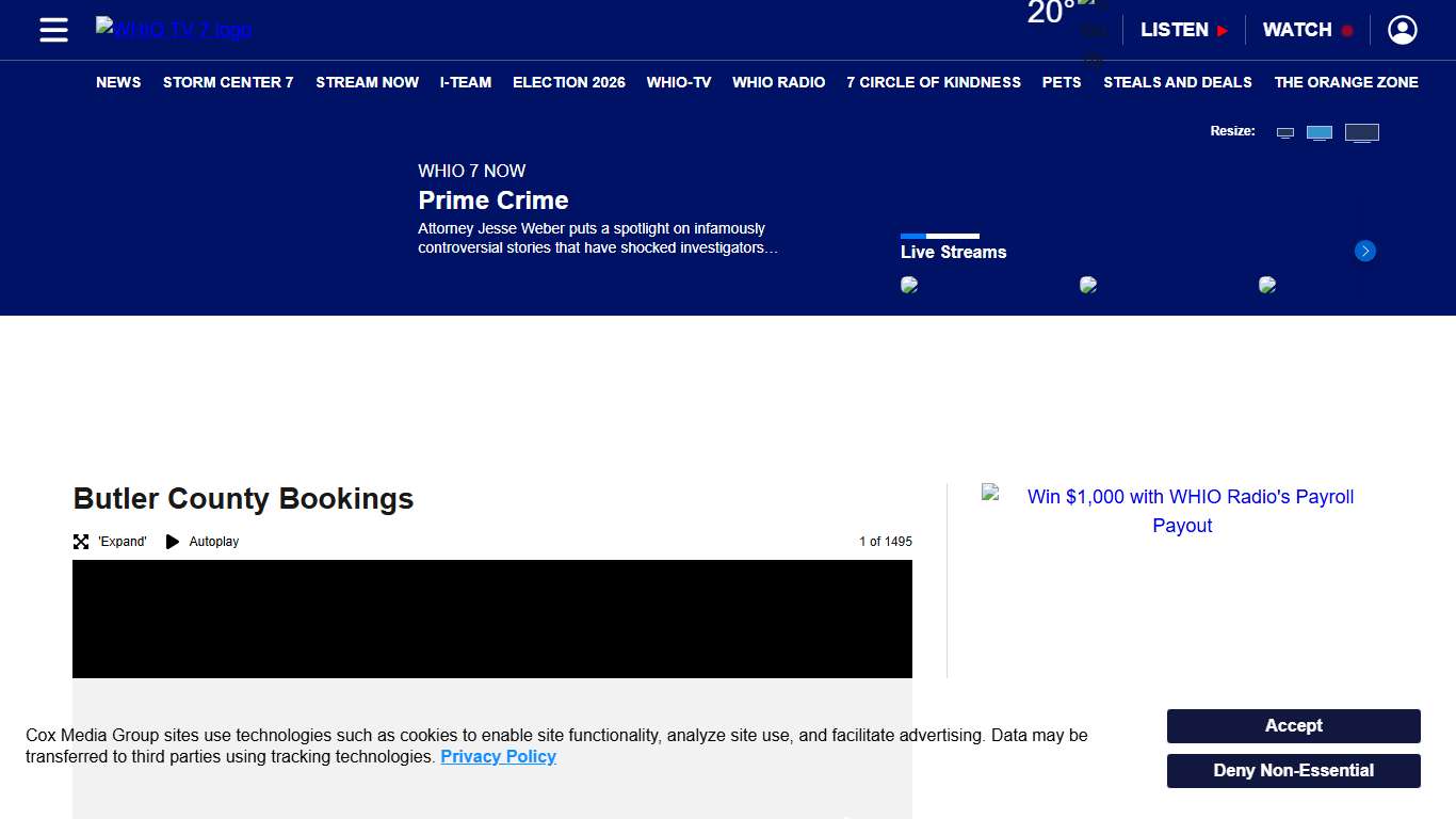 Butler County Inmates – WHIO TV 7 and WHIO Radio